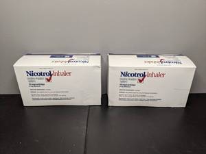 lot 110 image: 335 New 10mg Nicotrol Inhalers Inhalation System - T