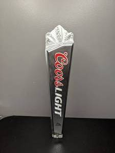 lot 113 image: Brand New Coors Light Beer Tap Handle - T