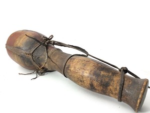 Large Antique African Gourd Vessel