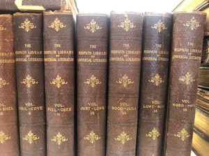 Lot of Antique Ridpath Library of Universal Literature Hardcover Books