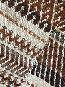 Large Hand Woven Afghan Wool TapestryRug