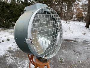 Awesome Vintage Mid Century British Bullfinch Military Flood Light Floor Lamp