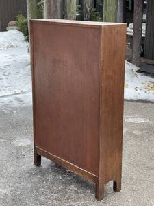 Vintage Wooden Bookshelf