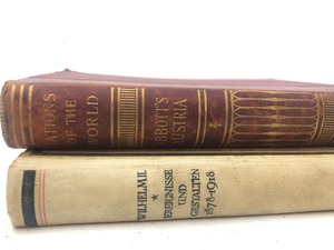 Lot of 5 Antique Hardcover Books