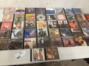 lot 25 image: Jumbo Collection of 42 CDs- Be Bop, Jazz, Musical Soundtracks And More