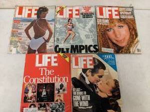 lot 50 image: 5 Vintage 1980s LIFE Magazine Collection Special Issues
