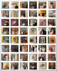 lot 36 image: Jumbo 48 Piece Vintage Vinyl Record Collection