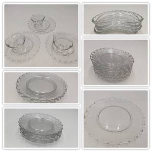 lot 66 image: Vintage Glass Tea Set Collection