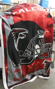 Atlanta Falcons and Super Bowl 52 Mpls fleece throws