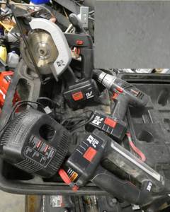19.2V Craftsman set of circular saw, drill, light, charger, batteries don�t hold charge