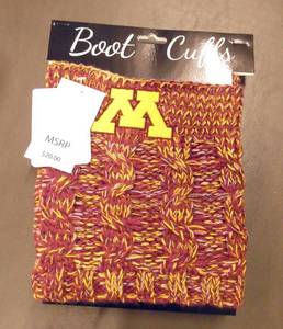 12 new Univ of MN Boot Cuffs