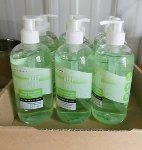 9 New bottles of hand sanitizer 12 oz each