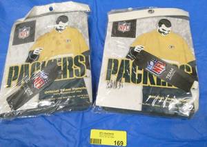 2 Green Bay Packers Rain ponchos
