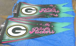 10 Green Bay Packers Pennants