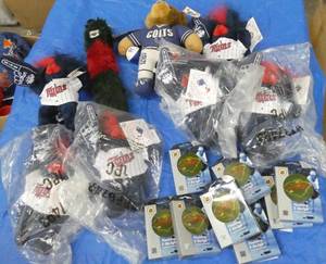 Twins Bears and Minnesota Wild flashing badges