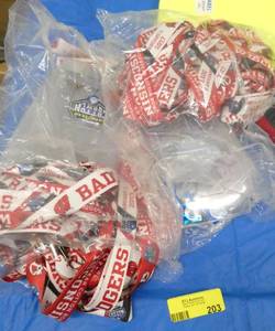 40 Wisconsin Badgers lanyards