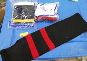 3 pair of New Intermediate hockey socks
