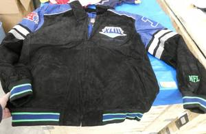 Super Bowl jacket size XX - Suede leather