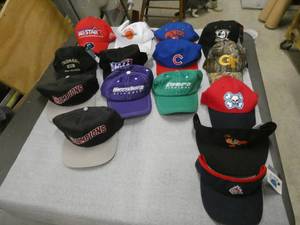 Lot of 15 New hats  ball caps