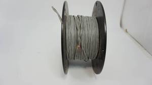 Conductor 22 AWG Stranded Shielded Jacket Wire---291-GY On Black Reel