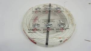Roll Of White Electrical Wire