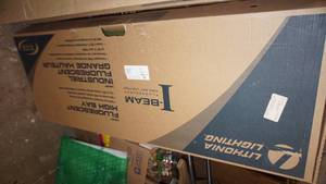 Fluorescent High Bay 6 Lamp Light