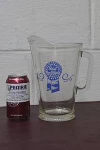 Pabst Blue Ribbon beer pitcher