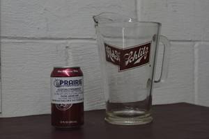 Schlitz 2 sided beer pitcher