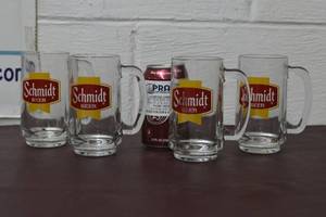 18 Schmidt Beer Mugs