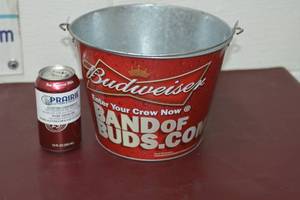 Budweiser Bandofbuds.com ice pail