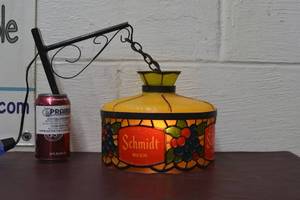 Wall Hanging lighted Schmidt beer light