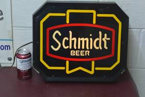 Schmidt Beer light up sign