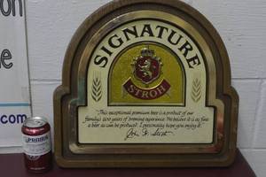 Stroh Beer sign