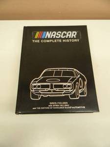 NASCAR THE COMPLETE HISTORY (2017 Edition) Leather Bound Book By Greg Fielden - VERY NICE - GREAT PIECE - SEE PICTURES