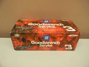 ACTION RACING 124 SCALE - Dale Earnhardt #3 GM GOODWRENCH SERVICE PLUS 2000 MONTE CARLO - 1 of 34,992 - NEW IN BOX - AWESOME PIECE - SEE PICTURES