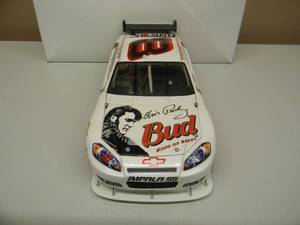 RARE - MOTORSPORTS AUTHENTICS 124 SCALE Dale Earnhardt Jr #8 BUDWEISERELVIS PRESLEY 30TH 2007 IMPALA SS COT  - FANTASTIC PIECE - NEW IN BOX - SEE PICTURES