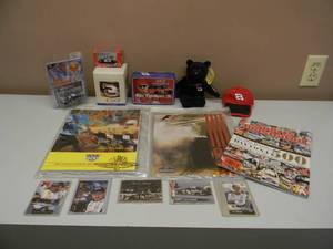 LARGE COLLECTION OF Dale Earnhardt Sr. & Jr. COLLECTIBLES - SEE PICTURES