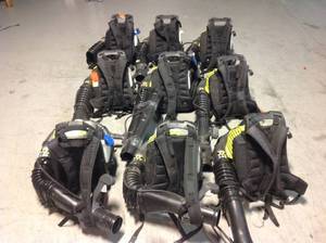 Lot of RYOBI Gas Backpack Leaf Blower Customer Returns See Pictures