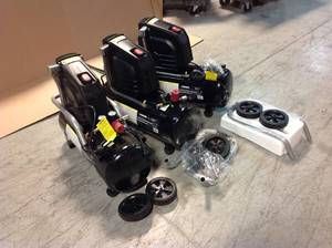 Lot of Husky 8G 150 PSI Hotdog Air Compressor&nbsp Customer Returns various conditions See Pictures