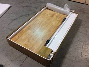 Husky 52 in. Adjustable Height Work Table Customer Returns See Pictures