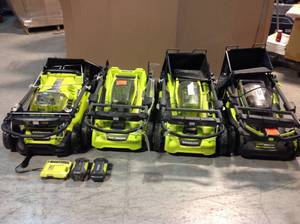 Lot of RYOBI Brushless Self-Propelled Customer Returns See Pictures