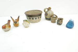 stoneware and birds