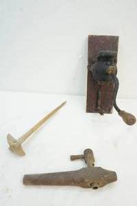 antique coffee grinder