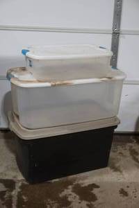 storage bins with lids