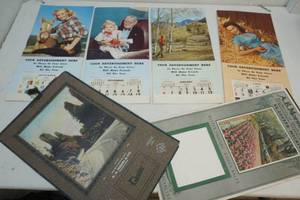 vintage calendars