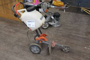 lot 39 image: Husqvarna Saw Cart