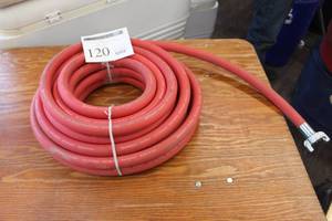 lot 120 image: Continental ContiTech 34 300 PSI High Pressure Water Hose with Fittings