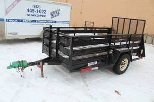 lot 2 image: 2000 Redi Haul 10 Single Axle Utility Trailer