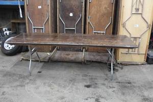 lot 132 image: 8 Folding Conference Table