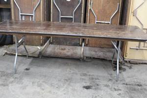 lot 134 image: 8 Folding Conference Table